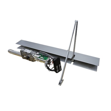 Norton Door Controls 6331689 Push Side Slide Track Arm Operator with 37-3/8" Cover Aluminum 6331689